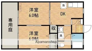 エスポワールI【1階】の間取り
