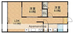 SKYPARKアロー【5階】の間取り
