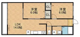 SKYPARKアロー【2階】の間取り