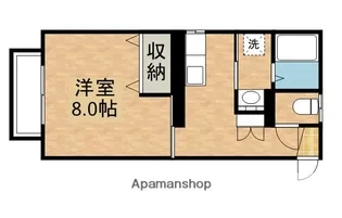 ベレール鹿屋【1階】の間取り