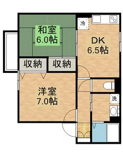 セジュール花岡【2階】の間取り