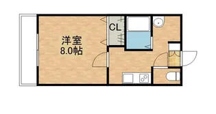 ライオネス【2階】の間取り