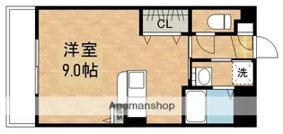 マリンアベニュー寿【2階】の間取り