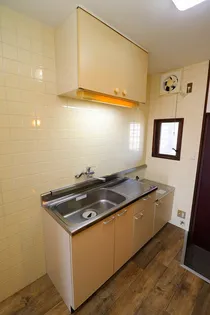 サンライズマンション寿【3階】のキッチン