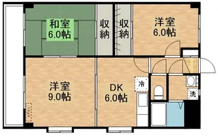 ライネクスト新川【3階】の間取り