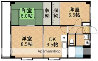 ライネクスト新川【4階】の間取り
