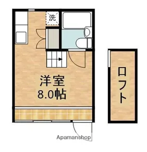 ラクパハウスA【1階】の間取り