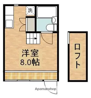 ラクパハウスA【1階】の間取り
