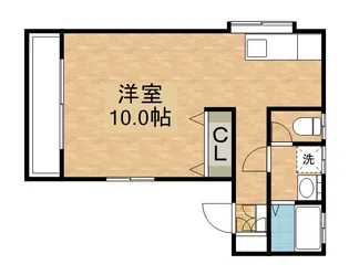 ニューリバーレジデンス【2階】の間取り