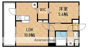 ロイヤル寿B【3階】の間取り