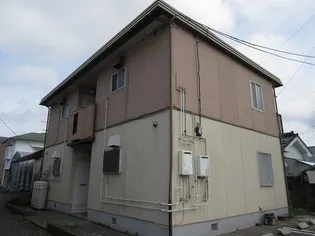 タウンハイツしま【1階】の外観