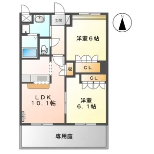 プレミエール A【1階】の間取り
