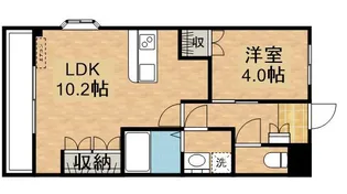 ポミエ【2階】の間取り