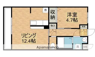 モン ルポ ロゼ【3階】の間取り