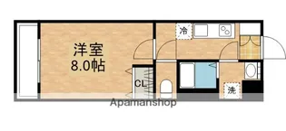 モン ルポ ロゼ【3階】の間取り