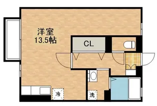 サニーブレイスYOMO A棟【1階】の間取り