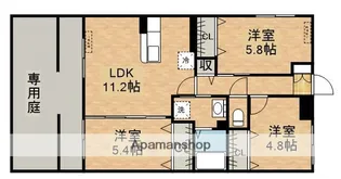 CUORE(クオーレ)【1階】の間取り