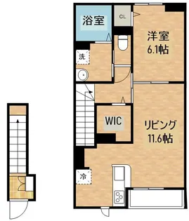 サンシャイン スズ【2階】の間取り