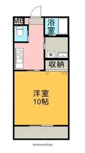 旭原大丸マンション【3階】の間取り