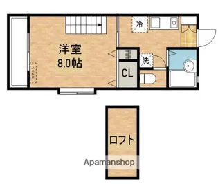 ロイヤルパレスⅠ【3階】の間取り