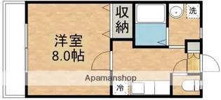 フェヴァリーF【2階】の間取り