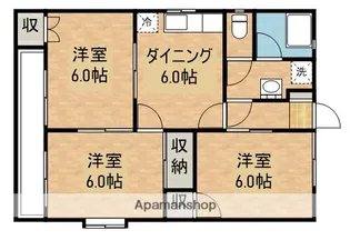 サンシャイン寿【1階】の間取り