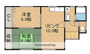 鹿児島県鹿屋市川西町【一戸建】の間取り