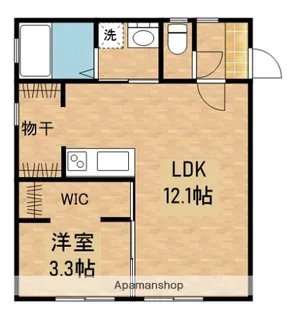 メゾンSRⅢ【1階】の間取り