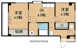 ブリリアント西原台【3階】の間取り