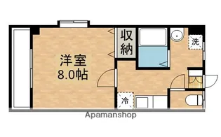 コーポマーメイド【2階】の間取り