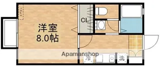 アークガーデンB棟【2階】の間取り