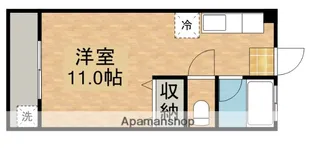 グリーンパーク鹿屋【3階】の間取り