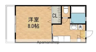 ハイツ花岡【1階】の間取り