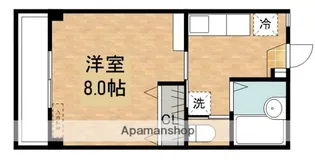 コーポ丸輪 D棟【2階】の間取り