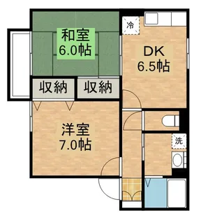 セジュール花岡【1階】の間取り