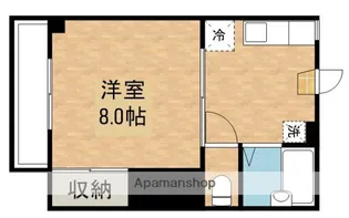 コーポ丸輪 C棟【1階】の間取り