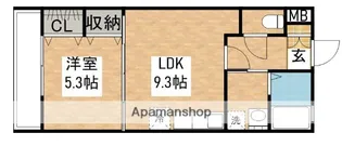 レクサス寿【3階】の間取り
