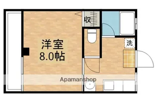 ポピーハイツA【2階】の間取り