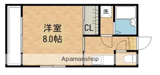 コーポ丸輪 A棟【1階】の間取り