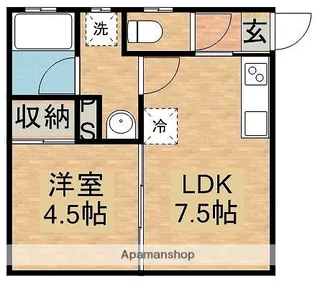 さくら荘【1階】の間取り