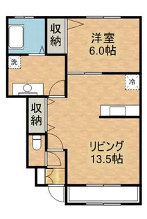 ボナールⅡ【102号室】の間取り
