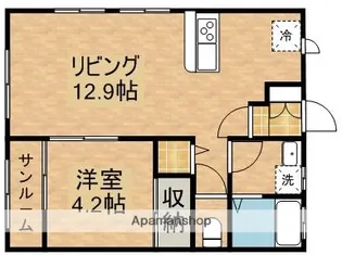 FALCON【2階】の間取り
