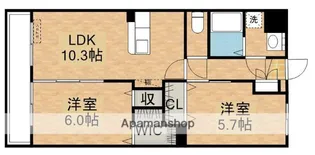 あぐり【2階】の間取り