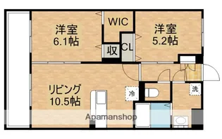 アクロス30【2階】の間取り