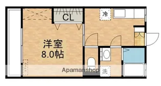 ユニオンレストⅠ【2階】の間取り