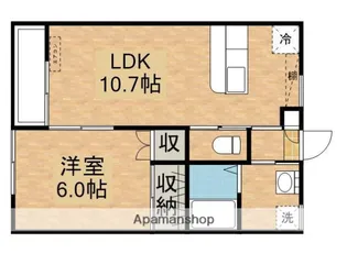 エミネンス【2階】の間取り