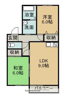 エスポワール【1階】の間取り