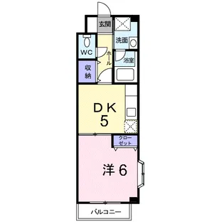エテルネル21【2階】の間取り