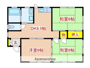 鹿児島県霧島市隼人町見次【一戸建】の間取り