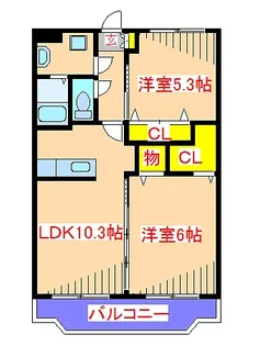 グレースメゾン【1階】の間取り